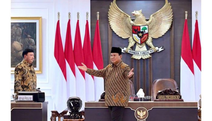 Ada Apa Presiden Prabowo Pertemuan Mendadak dengan Pimpinan Parpol di Istana Merdeka