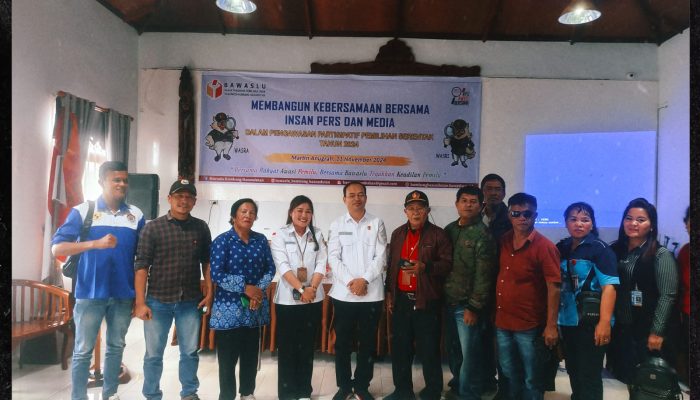 Bawaslu Humbahas Ajak Insan Pers Perkuat Pengawasan Partisipatif Pilkada 2024