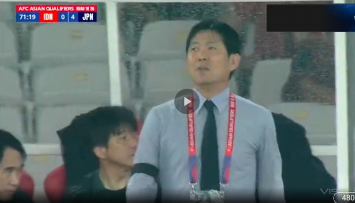 Jepang Hancurkan Indonesia 4-0 di Gelora Bung Karno