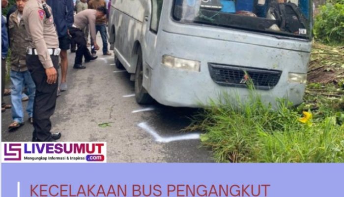 Kecelakaan Bus Pengangkut Anak Sekolah, 1 Pelajar Meninggal Dunia dan 3 Luka-Luka
