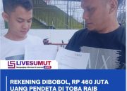 Rekening Dibobol, Rp 460 Juta Uang Pendeta di Toba Raib