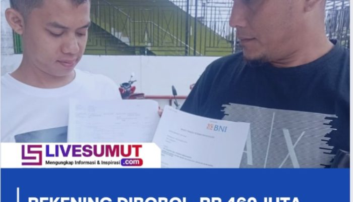 Rekening Dibobol, Rp 460 Juta Uang Pendeta di Toba Raib
