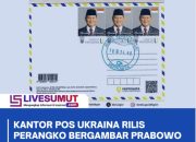 Kantor Pos Ukraina Rilis Perangko Bergambar Prabowo Subianto