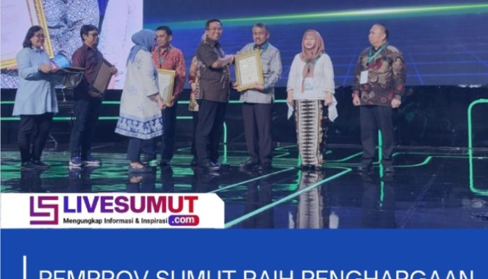 Pemprov Sumut Raih Penghargaan di Hari Kesehatan Nasional ke-60