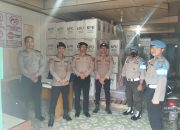 Polres Samosir Pastikan Keamanan Gudang Logistik Pilkada Terjaga