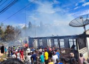 Kebakaran Hebat di Parmaksian: Lima Rumah Ludes, Tanpa Korban Jiwa