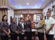 Kapolres Humbahas Sambut Hangat Silaturahmi Ketua dan Anggota Bawaslu