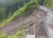 Jalan di Simpang Haranggaol Terancam Putus Akibat Longsor, PAC GRIB Jaya Desak Perbaikan