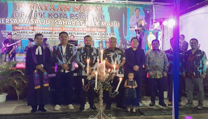 Perayaan Natal DPD IPK Pematangsiantar dan SALJU Berlangsung Penuh Sukacita dan Kebersamaan