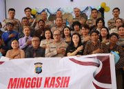 Kapolrestabes Medan Gelar Minggu Kasih di GKJ Desa Kolam: Bagikan Sembako dan Layanan Kesehatan Gratis