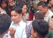 Kedatangan Wapres RI Gibran Disambut Antusias Masyarakat Medan Tembung