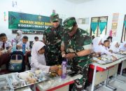 Kodam I/BB Laksanakan Program “Makanan Sehat Bergizi” di SDN 060884 Petisah Hulu