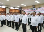 Lapas Narkotika Langkat Mantapkan Langkah Menuju Indonesia Emas 2045 melalui Apel Awal Tahun 2025