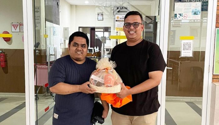 Telkom Pererat Sinergi dengan RS Harapan Siantar melalui Apresiasi Hampers Spesial