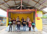 Polsek Lumban Julu Berbagi Kasih dan Layanan Gratis di Pusat Rehabilitasi Toba Sehat