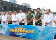 Wali Kota Medan Resmikan Underpass HM Yamin, Solusi Kemacetan Kota