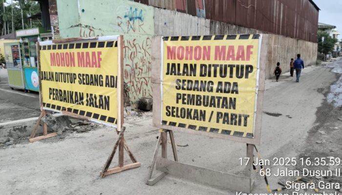 Proyek Jalan di Patumbak Diduga Asal Jadi, Warga dan Mahasiswa Desak Evaluasi Total