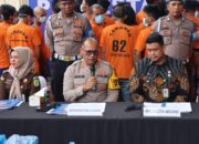 Polrestabes Medan dan POMDAM I Bukit Barisan Bongkar Jaringan Narkoba, 76 Pelaku Ditangkap