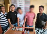 Polres Simalungun Gerebek Warung Tuak, Dua Tersangka Narkoba Diamankan dengan Barang Bukti Sabu