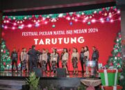 Semangat Kebersamaan, BRI Cabang Tarutung Hadir di Natal Regional Office Medan