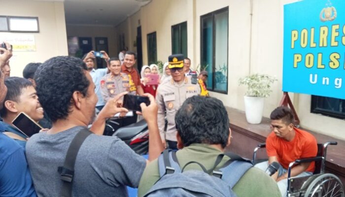 Polisi Tembak Spesialis Jambret di Medan Sunggal