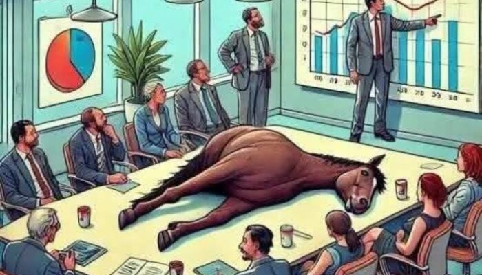 Teori Kuda Mati: Ketika Penyangkalan Mengalahkan Logika