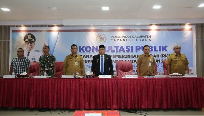 Konsultasi Publik RKPD Taput 2026 Resmi Dibuka, Fokus Produktivitas dan Daya Saing