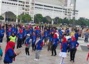 Disporasu & KORMI Sumut Gelar Minggu Bugar, Warga Antusias Berolahraga di Lapangan Astaka