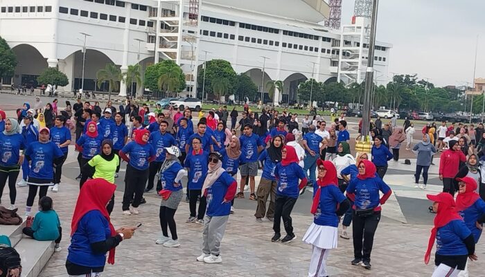 Disporasu & KORMI Sumut Gelar Minggu Bugar, Warga Antusias Berolahraga di Lapangan Astaka