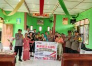 Kapolsek Bosar Maligas Hadiri Ibadah di GKPI Pasar Baru, Sampaikan Himbauan Kamtibmas