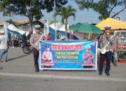Sat Lantas Polres Pelabuhan Belawan Edukasi Keselamatan Lalu Lintas di Dermaga Bandar Deli