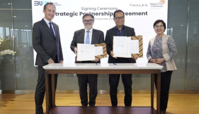 Telkom dan Thales Bermitra, Perkuat Keamanan Siber dan Smart City di Indonesia