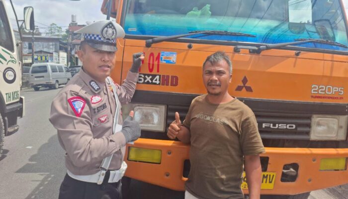 Polres Taput Catat 651 Pelanggaran Lalu Lintas Selama Operasi Keselamatan Toba