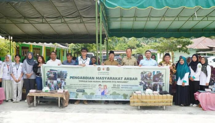 TBM FK USU 2025 Gelar Pengabdian Masyarakat Akbar di Tanjung Pura, Sekda Langkat Apresiasi
