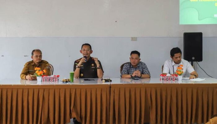Kawal Dana Desa/Kelurahan, Kejari Humbahas Perkenalkan Aplikasi Berbasis IT