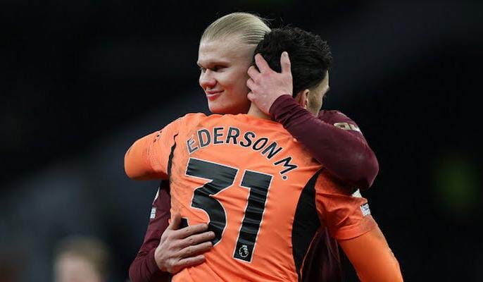 Tottenham Takluk di Kandang, Haaland Bawa Manchester City Menang Tipis 1-0