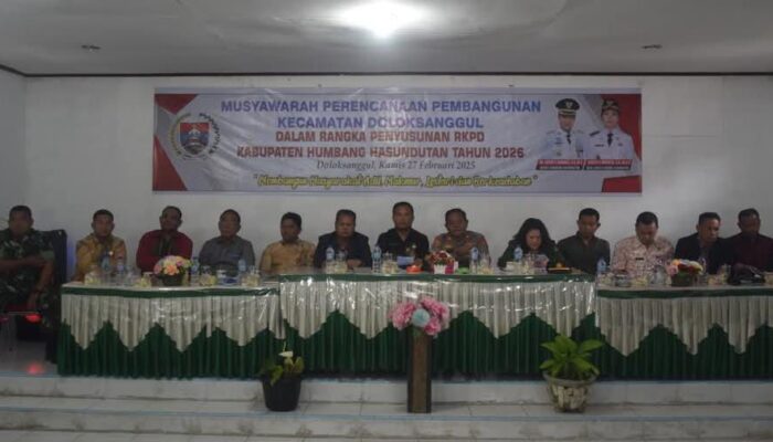 Musrenbang Doloksanggul: Fokus pada Program “Super-Super Prioritas” untuk Tahun 2026