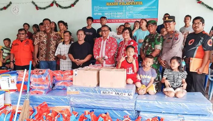 PA Filadelfia Diterpa Puting Beliung, Pemko Pematangsiantar Hadir Bawa Bantuan