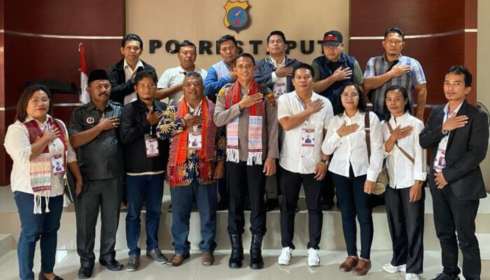 Jelang Rakornas, PPPT DPD Taput Temui Kapolres: Sinergi untuk Percepatan Provinsi Tapanuli