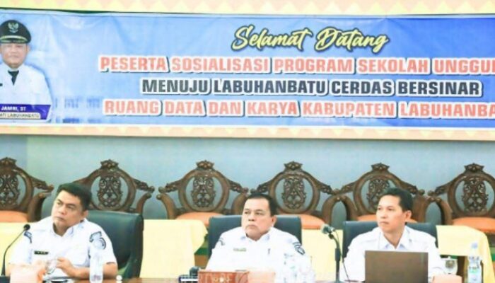 Pemkab Labuhanbatu Gelar Sosialisasi Program Sekolah Unggulan, Wujudkan Labuhanbatu Cerdas Bersinar