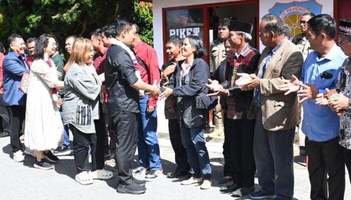 Usai Retreat di Akmil, Bupati dan Wakil Bupati Humbahas Disambut Hangat di Doloksanggul