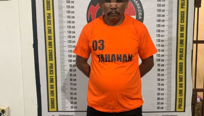 Pria 69 Tahun Ditangkap dengan 23,91 Gram Ganja di Warung Tuak Girsang Sipangan Bolon