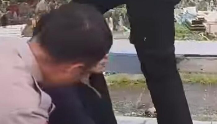 Frustrasi Setelah Sidang Perceraian, Seorang Ibu Nyaris Bunuh Diri di Fly Over Amplas