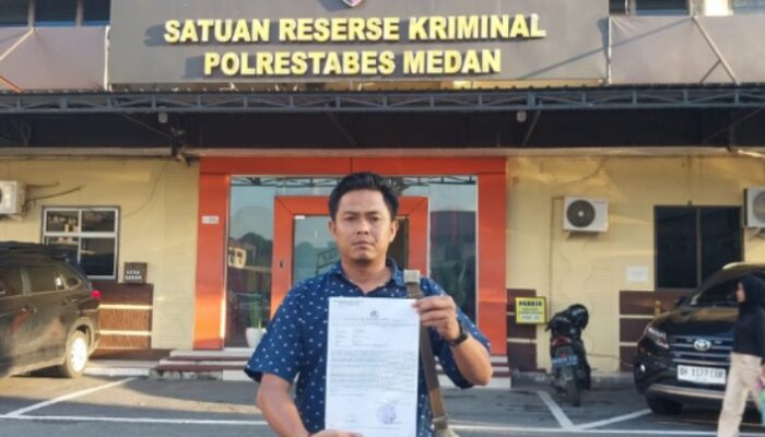 Diduga Halangi Kebebasan Pers, Ketua Satgas AMPI Sumut Dilaporkan ke Polrestabes Medan