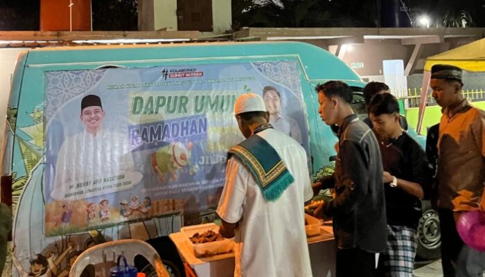 Dukungan Bobby Nasution untuk Warga! Makanan Gratis Dibagikan di Dapur Umum Ramadhan