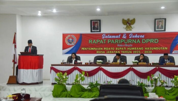 Apa Rencana Besar Bupati Oloan untuk Humbahas 2025-2030? Ini Pidato Lengkapnya di Rapat DPRD!
