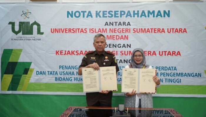 Sinergi Kejati Sumut dan UINSU: Penandatanganan Nota Kesepahaman untuk Penguatan Hukum