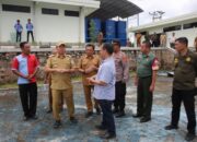 Bupati Taput JTP Hutabarat Tinjau SPAM Tarutung, Perintahkan Perbaikan Pipa Segera
