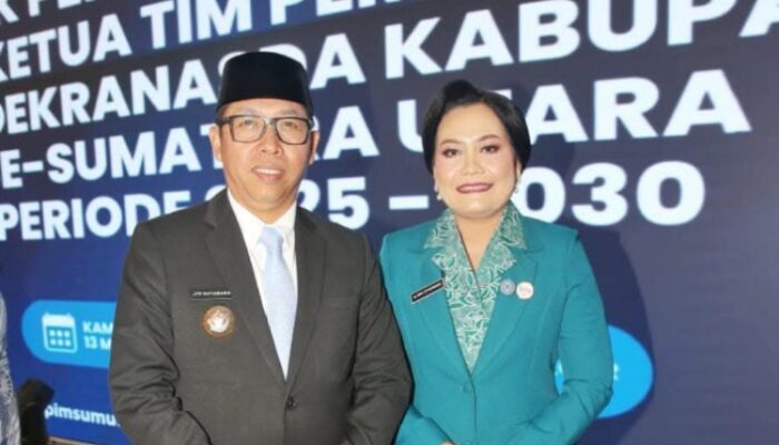 Resmi Dilantik, Ny. Neny Angelina Hutabarat: PKK Siap Berdayakan Keluarga dan Posyandu di Taput