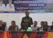 Musrenbang Kecamatan Borbor: Pertanian Jadi Sektor Prioritas Tahun 2026